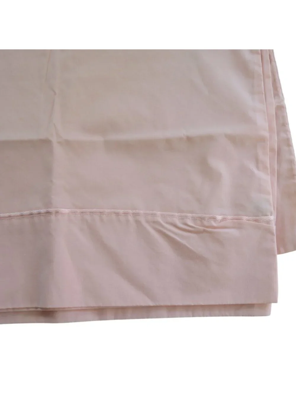 Charter Club No-Iron Luxury Percale Standard Pillowcases 20x30 Peach Made In USA
